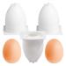 FVVMEED 3 Pieces Single Hole Egg Shape Candle Molds Scented Candle Making Silicone Gypsum Mold Plaster Molding Mousse Cake Wax Soap Pastry Candy Chocolate Fondant Mould Handmade Crafts DIY Gifts