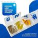 7-Day Pill Organizer Box for Vitamins & Medicine | Clear Case Holder - Best for Travel & Daily Use - Buy Online on GoSupps.com