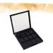 FOYTOKI 4 Pcs 12 Empty Eyeshadow Palette Empty Eyeshadow Dish Depotting Makeup Containers DIY Empty Black - Buy Online on GoSupps.com