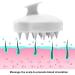 Hair Scalp Massager Shampoo Brush - Silicone Comb for Scalp Care & Hair Wash (White) - Buy Online on GoSupps.com