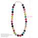 Sensory Kids Chew Necklace 2 Pack - Silicone Teething & Nursing Toy Set | BPA Free & Safe for Baby | Colorful Beads | Freezable & Dishwasher Safe - Buy Online on GoSupps.com