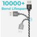AGOZ Micro USB Charger Cable for Freestyle Libre 2 Reader & Tandem t Slim X2 Insulin Pump - 4ft Braided Charging Cord - Buy Online on GoSupps.com