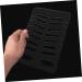  SOESFOUFU Eyebrow Stencil Plate Eyebrow Shaping Template Eyebrow Shape Practice Mold Lip Stencil Mold Eyebrow Size Acrylic Accessories - Buy Online on GoSupps.com