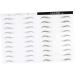 Beavorty 4 Sheets Black Stickers Eyebrow Stickers for Makeup Transfer Stickers 6 Proof Supplies - Buy Online on GoSupps.com