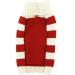 Christmas Dog Sweater - Warm Turtleneck Knitwear for Puppies | Festive Red Bell Reindeer Pattern | Perfect Holiday Gift - Buy Online on GoSupps.com
