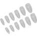 Nail Tips Multi-Size Breathable False Nail Tips Semi-Frosted Ultra-Thin for Salon (11#) - Buy Online on GoSupps.com