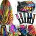 10pcs Temporary Hair Chalk Hair Color Comb Washable Hair Dye Salon Party Set -HnQ - Buy Online on GoSupps.com