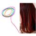 Hixixi 20pcs Colorful Hair Braiding Yarn Bands - DIY Fashionable Hiphop Hair Ties - Buy Online on GoSupps.com