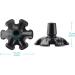 Quantum Leap 19mm Non-Slip Self Standing Quad Cane Tip - 6 Point Replacement Tip for 3/4 Inch Walking Canes - Black - Buy Online on GoSupps.com