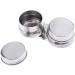 Stainless Steel Double Dipper Brush Washer with Lid - Ideal for Cleaning Paint Brushes - Buy Online on GoSupps.com