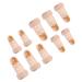 Sussurro 10 pieces finger protection finger extension SPLINT hammer finger protection fingers rail clamp plastic finger rail finger extension rail basketball finger joint protection