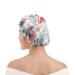 Pink Flamingos Tropical Shower Cap | Reusable Exotic Bird Hair Care Accessory for Women | 10.6 x 4.3 x 0.15 Inch - Buy Online on GoSupps.com
