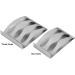 Stainless Steel Toothbrush Holder - 3 Holes for Razor & Electric Toothbrush Heads | Durable & Stylish Bathroom Accessory - Buy Online on GoSupps.com