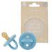 BumiB b Round Pacifiers Pack of 2 Sky Blue x Sky Blue 0-3 Months