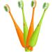 Buy Minkissy Manual Toothbrush Set - 8 Pcs Carrot Design Kids Travel Toothbrushes | Bulk Children's Oral Care - Buy Online on GoSupps.com
