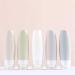 Chseo Silicone Travel Bottles Set (4 Pack) - Perfect for Liquids Shampoo Lotion & Cosmetics Leak-Proof Travel Containers for All Your Essentials - Buy Online on GoSupps.com