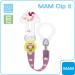 MAM Perfect Day Pacifier for Girls - Silicone 6+ with Adjustable Clip It! Fashion Pacifier Strap - Washable & Stylish - Buy Online on GoSupps.com
