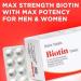 Refollium Advanced Biotin (30 Tablets) for Healthy Hair Skin & Nail Growth Promotes Existing Hair Growt - by pharmacylife - Buy Online on GoSupps.com