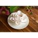 Essential Oil Passive Flower Diffuser - Lotus Porcelain Aromatherapy for Home & Desk Decor - Buy Online on GoSupps.com