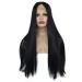 Wig Ladies Long Hair Black Straight Curly Women Brazilian Party Hair 50s 60s 70s 80s