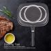 32cm Cast Aluminum Double-Sided Frying Pan | Versatile Barbecue Cooking Tool for Home & Outdoor | Premium Cookware Accessories - Buy Online on GoSupps.com