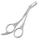 Eyebrow Scissors with Comb 5.63" Stainless steel Brow Scissors Eyebrow Trimmer Scissors Rustproof Eye Brow Trimmer for Ladies Trimming Scissors with Non slip Handle for Home Travel