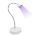 ITOWNKN Flash Cure Gel Nail Lamp  UV LED Mini Nail Light  Portable Gooseneck Nail Lamp for Gel Polish  Professional Cordless Nail Dryer for Home & Salon Manicure
