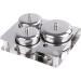 Manicure Container Liquid Powder Cup Crystal Tools Dispensing Container With Lid for Women - Buy Online on GoSupps.com