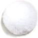Pack of 6 White 2.8in Fluffy Faux Fur Pompom Balls with Tiny Cord for Hat Shoes Garment Accessories - Buy Online on GoSupps.com
