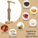 Coffee Syrup Pump 8 Pack Fits All Major Brands 750ml Pumps Flavored Coffee Syrup Dispenser (White) - Buy Online on GoSupps.com
