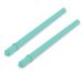 Reusable Silicone Straws Openable Straws No Cleaning Brush Required Foldable Resealable Straw Easy to Carry No Rubber Smell (2pcs Green)