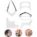 Beard Shaping Template Tools Hairline Lineup Shaper Grooming Kit Neckline Shaving Template Guide DIY Trimmer Template for Men 5PCS Trimmer Clipper Combs Shaving Hair Removal - Buy Online on GoSupps.com