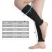 Novetec Calf Compression Sleeves (20-30mmhg) - Leg Support for Running, Cycling, Shin Splints - Relieve Legs Pain - Travel - Medium Black - Buy Online on GoSupps.com