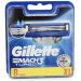 Buy Gillette Mach3 Turbo Razor Blades for Men | 8-Pack Stronger Than Steel with Enhanced Lubrastrip - International Shipping Available - Buy Online on GoSupps.com