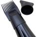 3Pcs Professional Plastic Hair Dryer Nozzle Comb Set - Salon Styling Tool Accessories (Black) - Buy Online on GoSupps.com