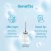 Hyaluronic Moisturizer Ampoule for Dry Skin - Hydrating Serum for Face & Neck | Korean Beauty Skincare 1.69oz - Buy Online on GoSupps.com