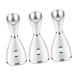 Hemoton 3pcs Hot Spray Hydrating Facial Sprayer Household Steaming Face Instrument White