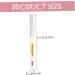 Baluue 25 Pcs White Lying Silkworm Pen Eye Shadow Cosmetics Supplies Eye Shadow Makeup Cosmetics Abs - Buy Online on GoSupps.com