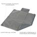 Luxdag Wrap Pad 60x60cm - Washable Diaper Bag & Change Mat with Compartments for Diapers & Wipes - Stylish Gray/Dots Design for On-the-Go Parents - Buy Online on GoSupps.com