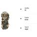 VORCOOL 3D Camouflage Face Mask - Breathable Leaves Camo Hunting Mask - Free Size for Outdoor Activities - Buy Online on GoSupps.com