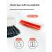 2 in 1 Groove Cleaning Brush Window Track Cleaning Tools New Window Track Deck Groove Cleaning Brush Hard Bristle Crevice Cleaning Brush for Sliding Door Track Window Sill (Orange) - Buy Online on GoSupps.com