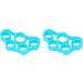 Finger Exerciser SkinFriendly Washable Strength Construction 2-Piece Finger Trainer for Training (Lake Blue 8.8LB) - Buy Online on GoSupps.com