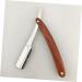 Manual Rapids Wood Libra Razor - Foldable Stainless Steel Straight Blade Shaving Tool for Men - Eco-friendly Bamboo Handle - 1 PC - Buy Online on GoSupps.com