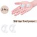 Buy 2Pcs Toe Spacers - Silicone Gel Separator for Bunion Relief | International Shipping Available - Buy Online on GoSupps.com