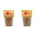 Yupik Salted Mix Nuts Peanuts Almonds Brazil Nuts & Cashews 1Kg & Trail Mix with Almonds Pineapple Papaya Raisins Sunflower Seeds 1Kg Salted+ Raisins 1 kg (Pack of 1)