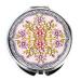 Mother of Pearl Flower Design Compact Cosmetic Pocket Purse Makeup Mirror