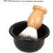 FRCOLOR Men's Shaving Kit - Travel Bowl Soap Brush & Mug for Perfect Shave - Buy Online on GoSupps.com