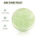 LEBQ 2 Pack Eyelash Extension Jade Stone Glue Palette - Premium 2 Inch Fake Eyelash Base for Perfect Lashes - Buy Online on GoSupps.com