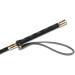 Aisto 18 Inch Riding Crop with Double Slapper | Leather Equestrian Jump Bat in Black Purple - Buy Online on GoSupps.com