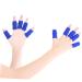 Buy Sosoport 20pcs Blue Finger Guards - Elastic Finger Sleeves & Protectors for Sports | Flexible Nylon Finger Cots - International Shipping Available - Buy Online on GoSupps.com